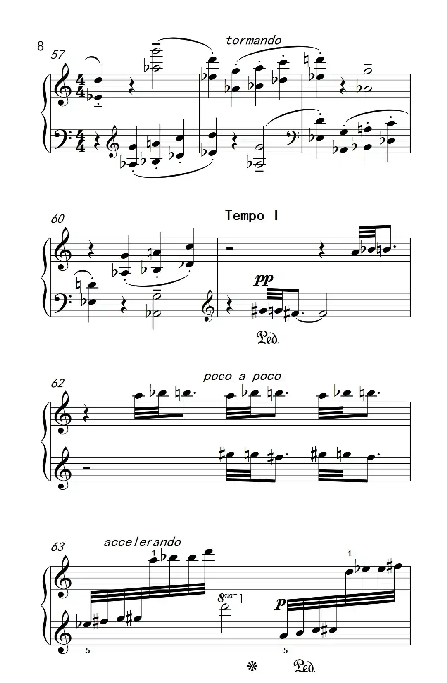 小二度与大七度（巴托克 小宇宙 钢琴教程 6）