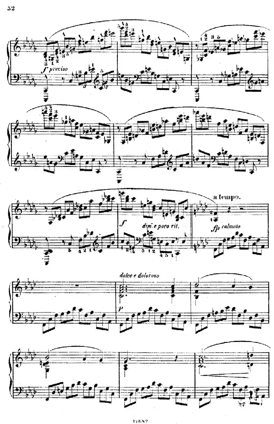Douze Etudes de Salon Op.5（12首沙龙练习曲·10）