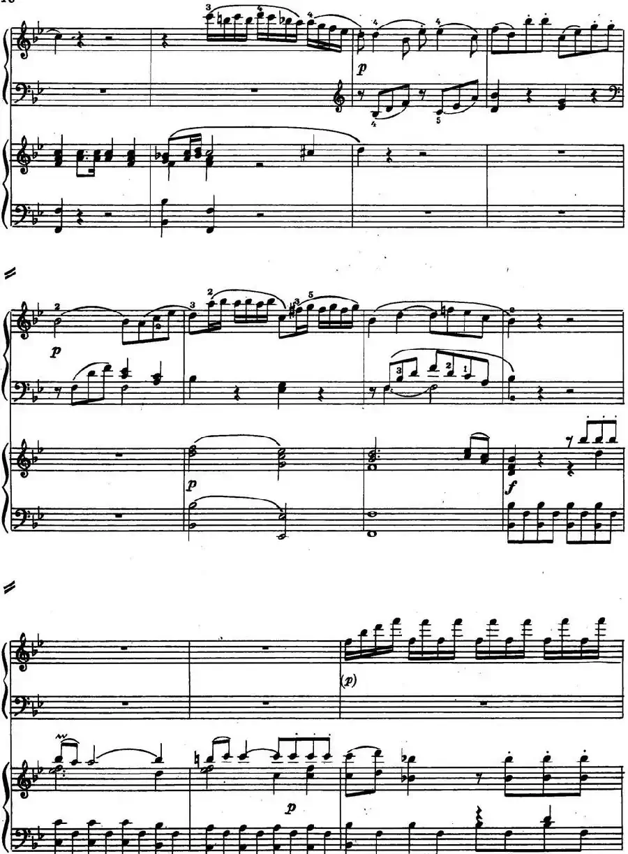 二十八部钢琴协奏曲 No.18（P1-15）