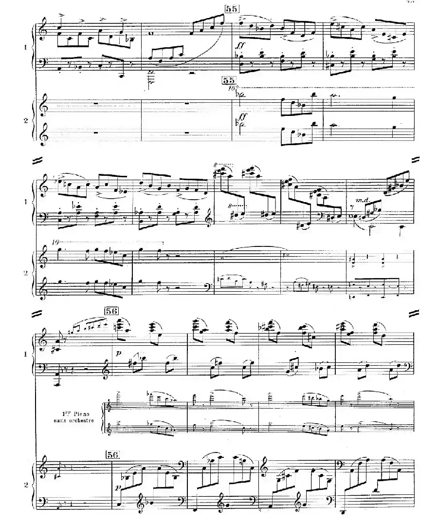 Concerto for 2 Pianos in d Minor（d小调双钢琴协奏曲· 第三乐章）