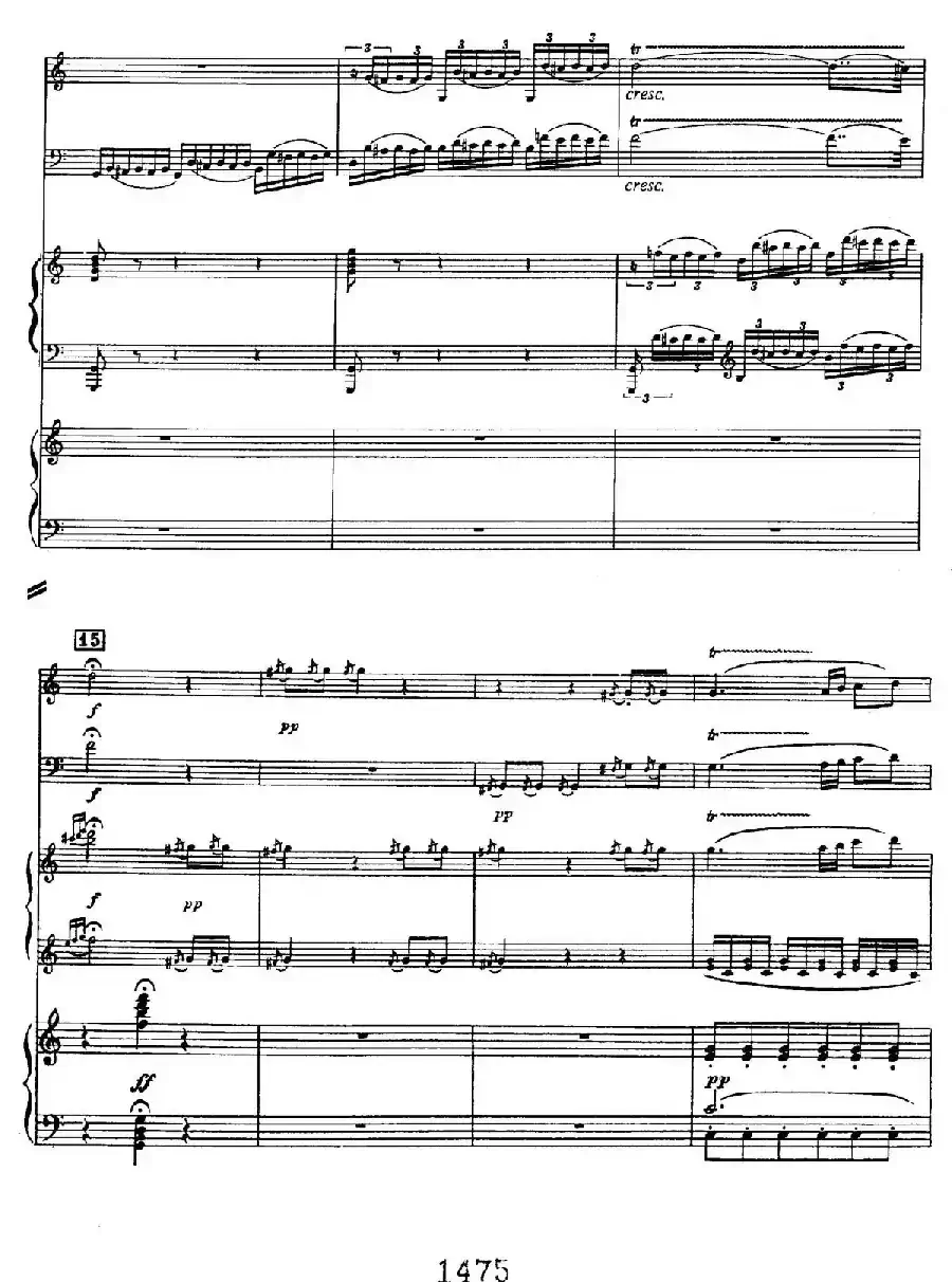 Triple Concerto in C Major Op.56（C大调三重协奏曲·双钢琴·Ⅲ）