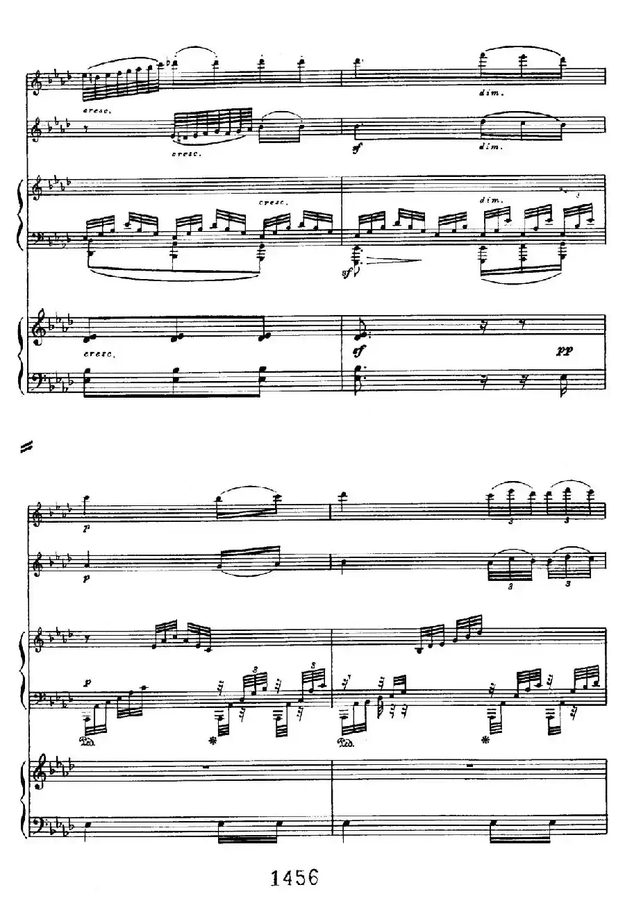Triple Concerto in C Major Op.56（C大调三重协奏曲·双钢琴·Ⅱ）