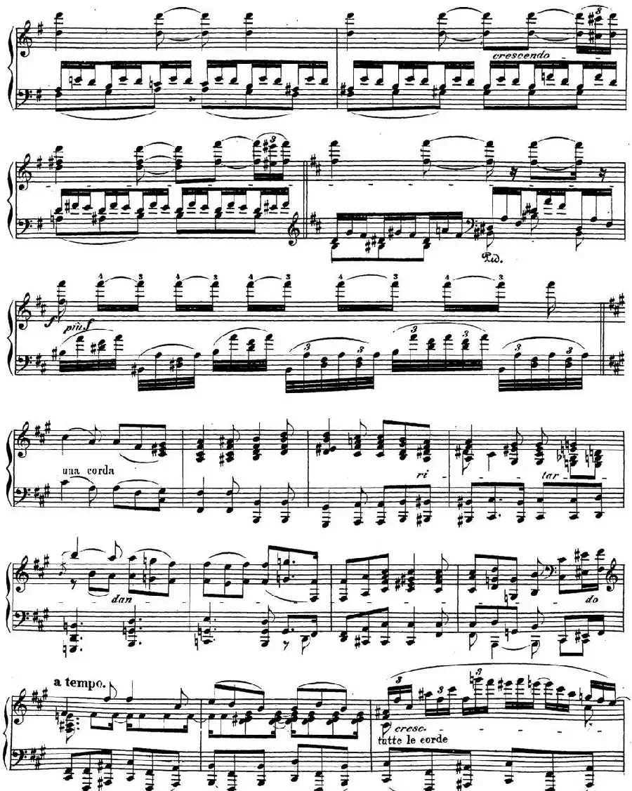 贝多芬钢琴奏鸣曲29 钢琴（锥子键琴）降B大调 Op.106 B-flat major