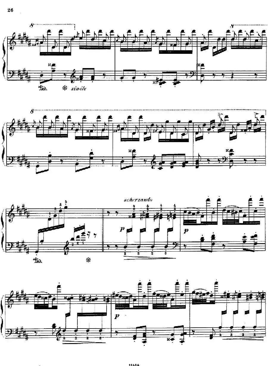 Paganini Etudes No.3 in G# （6首帕格尼尼大练习曲之Ⅲ）