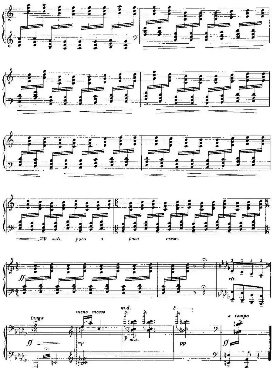 中国钢琴名曲30首：猜调（朱践耳作曲版）