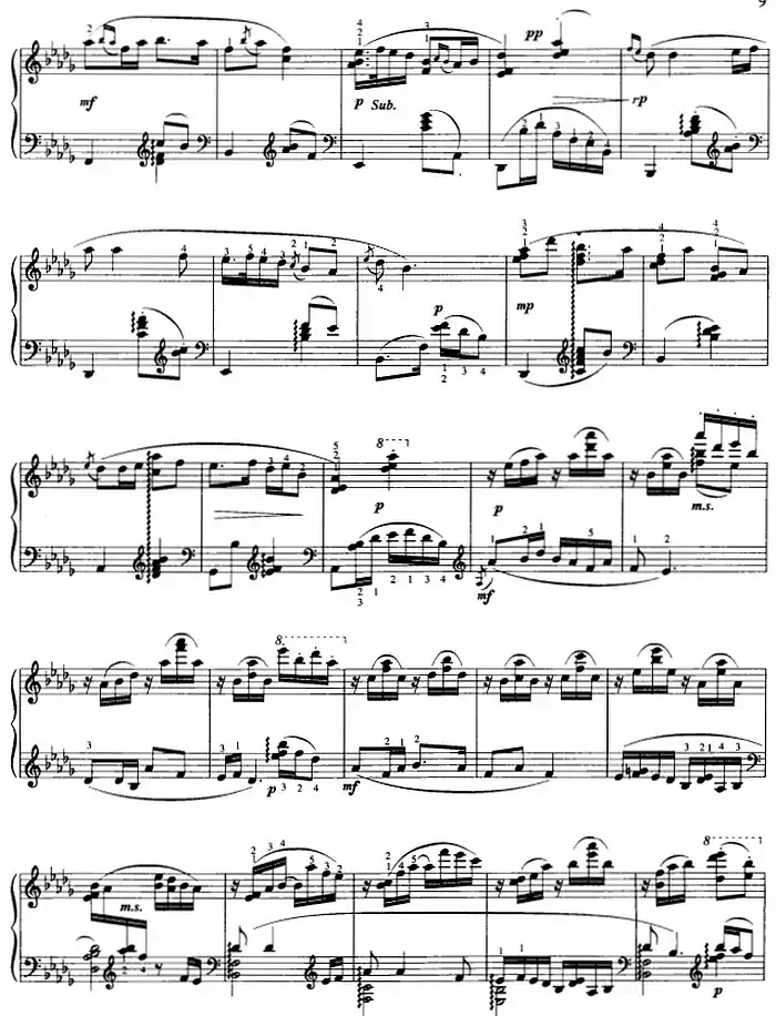 中国民歌七首·(3)浏阳河(湖南)