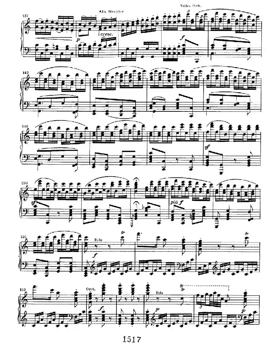 Choral Fantasia in c Minor Op.80（c小调合唱幻想曲·钢琴独奏版）