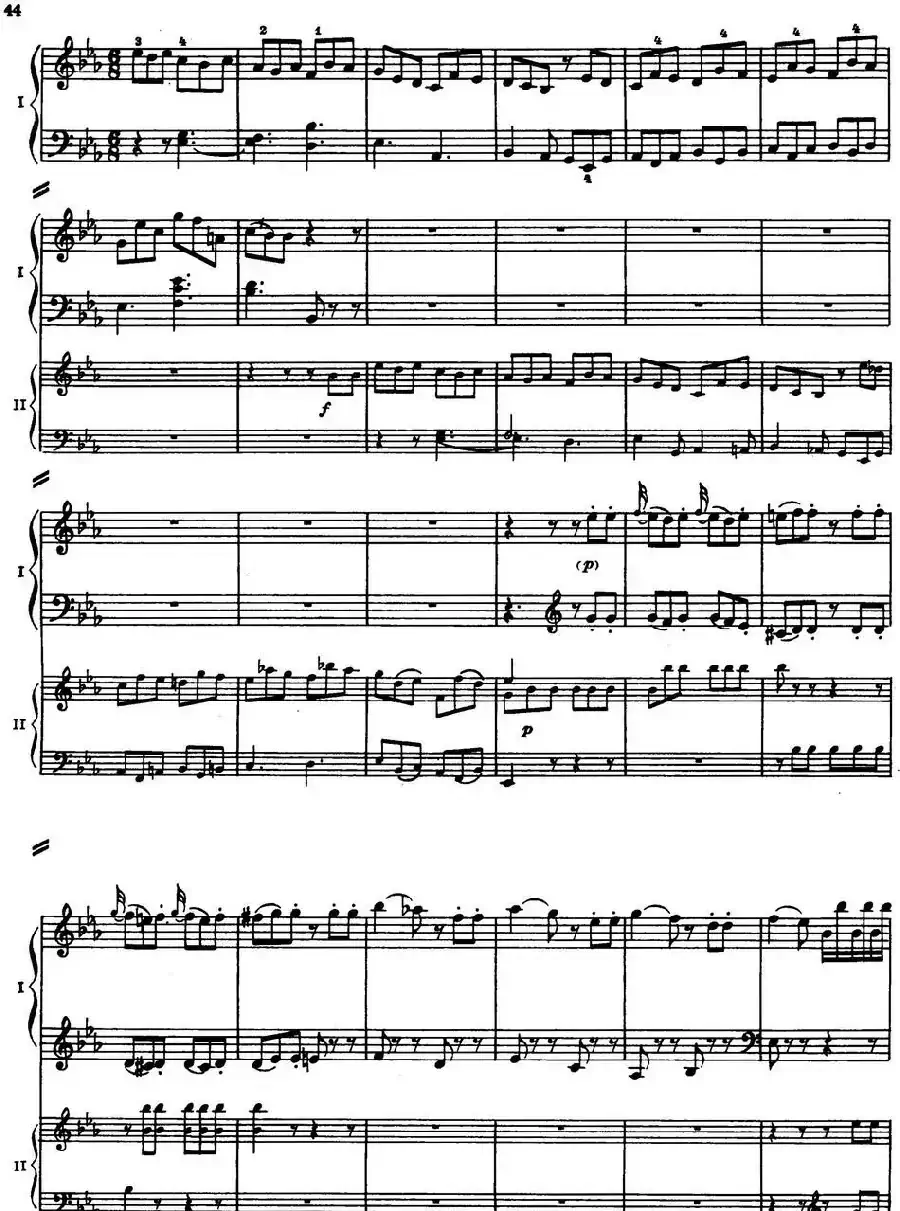 二十八部钢琴协奏曲 No.14（P31-44）