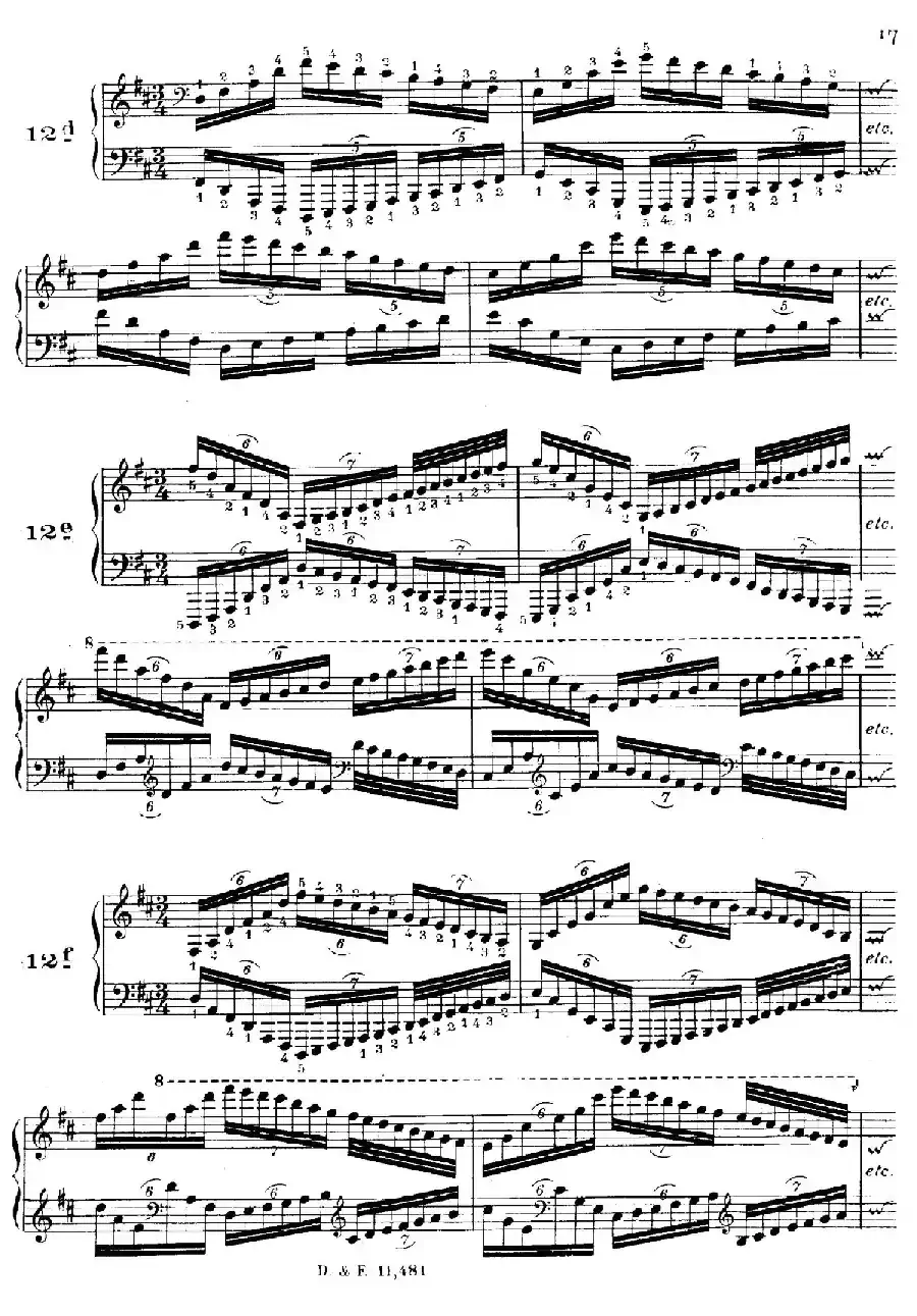 51 Exercises, WoO 6(51首钢琴练习 8—12)