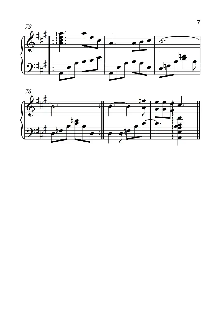 原来你也在这里（《弹吧音教》制谱）