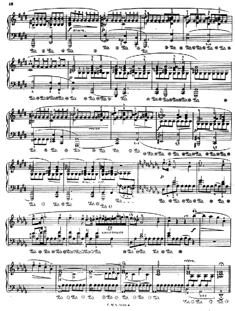 Preludes Op.28（24首前奏曲·15）