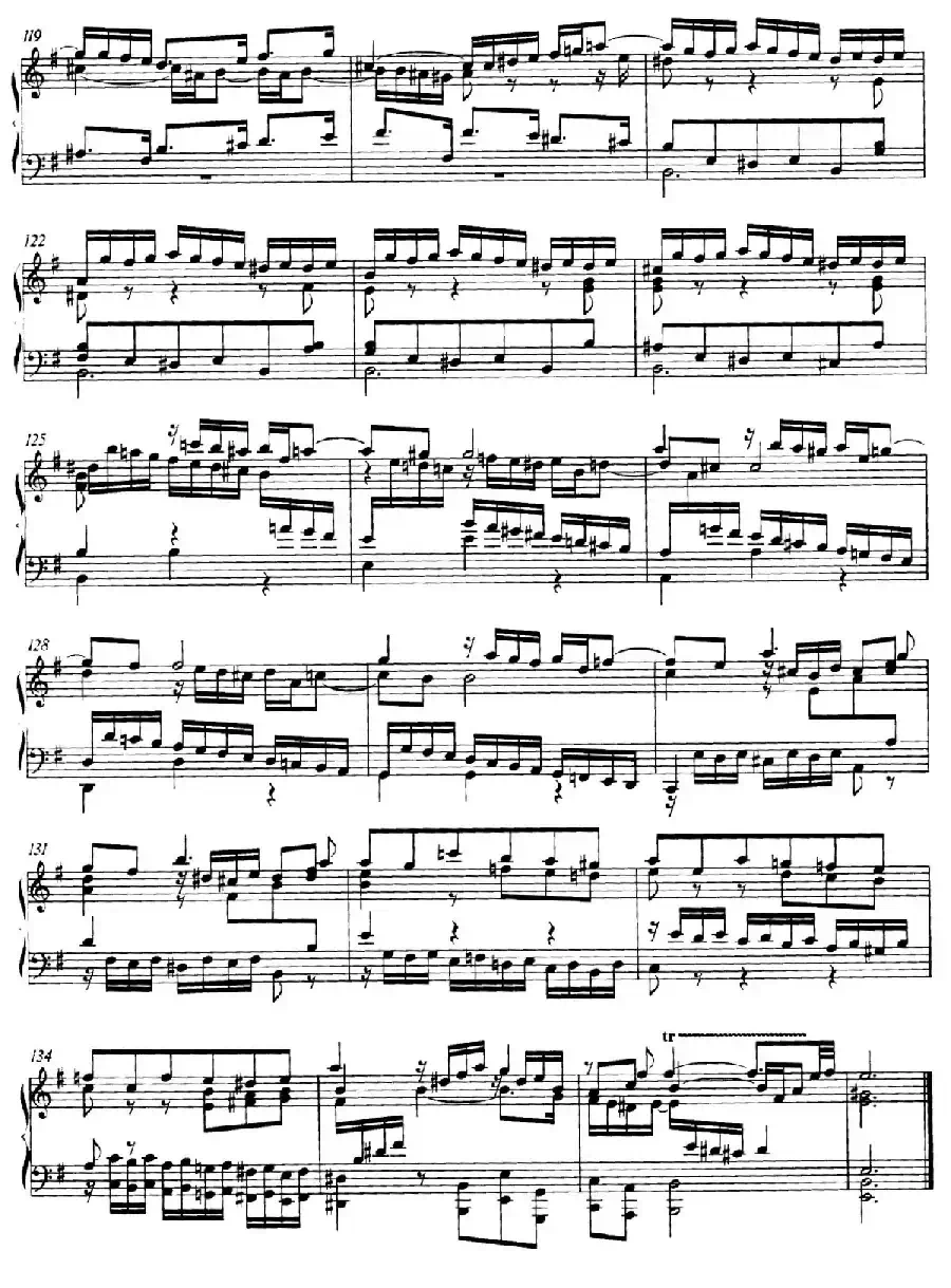 Prelude and Fugue in e Minor BWV 548（e小调前奏曲与赋格）