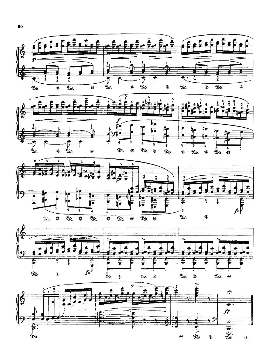 12 Etudes Op.10 柯尔托教学版（12首练习曲·7）