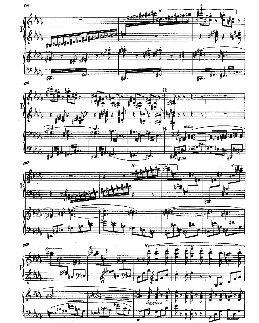 Piano Concerto in E Major Op.59（E大调钢琴协奏曲·双钢琴·第三乐章）