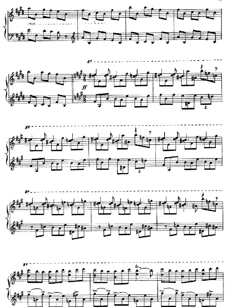 5首卡斯蒂利亚奏鸣曲（Toccata a modo de pregon）