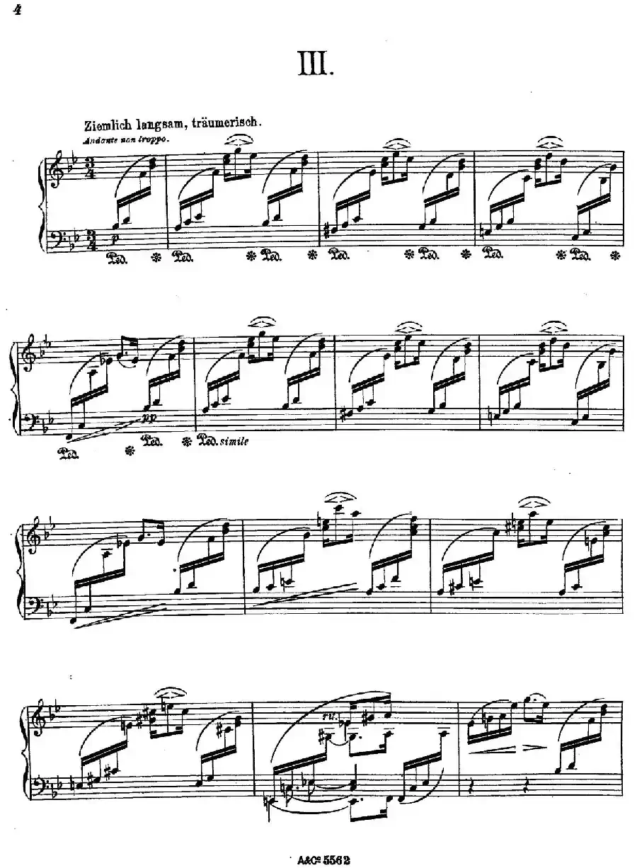 Album Leaf Op.7（纪念册的一页·3）