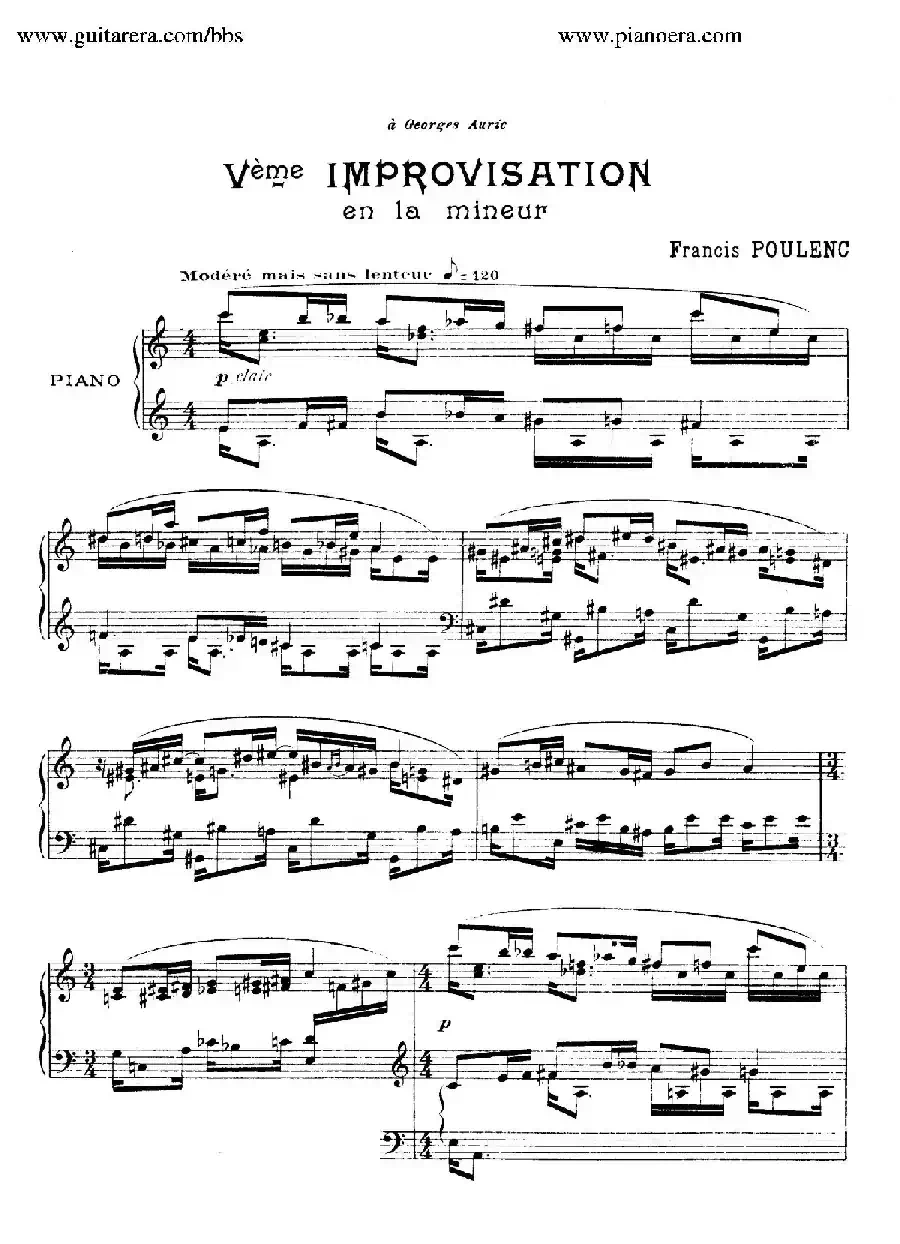 15 Improvisations（15首即兴曲·Ⅴ）