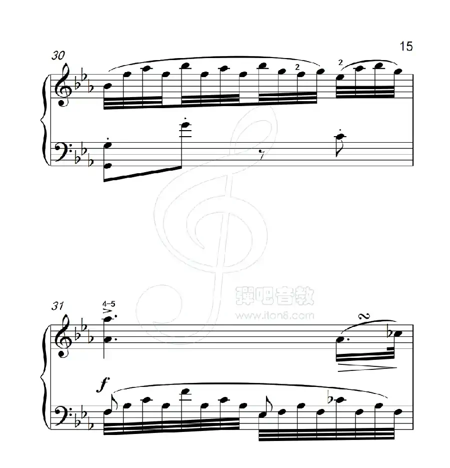 练习曲 30(克拉莫钢琴练习曲60首)