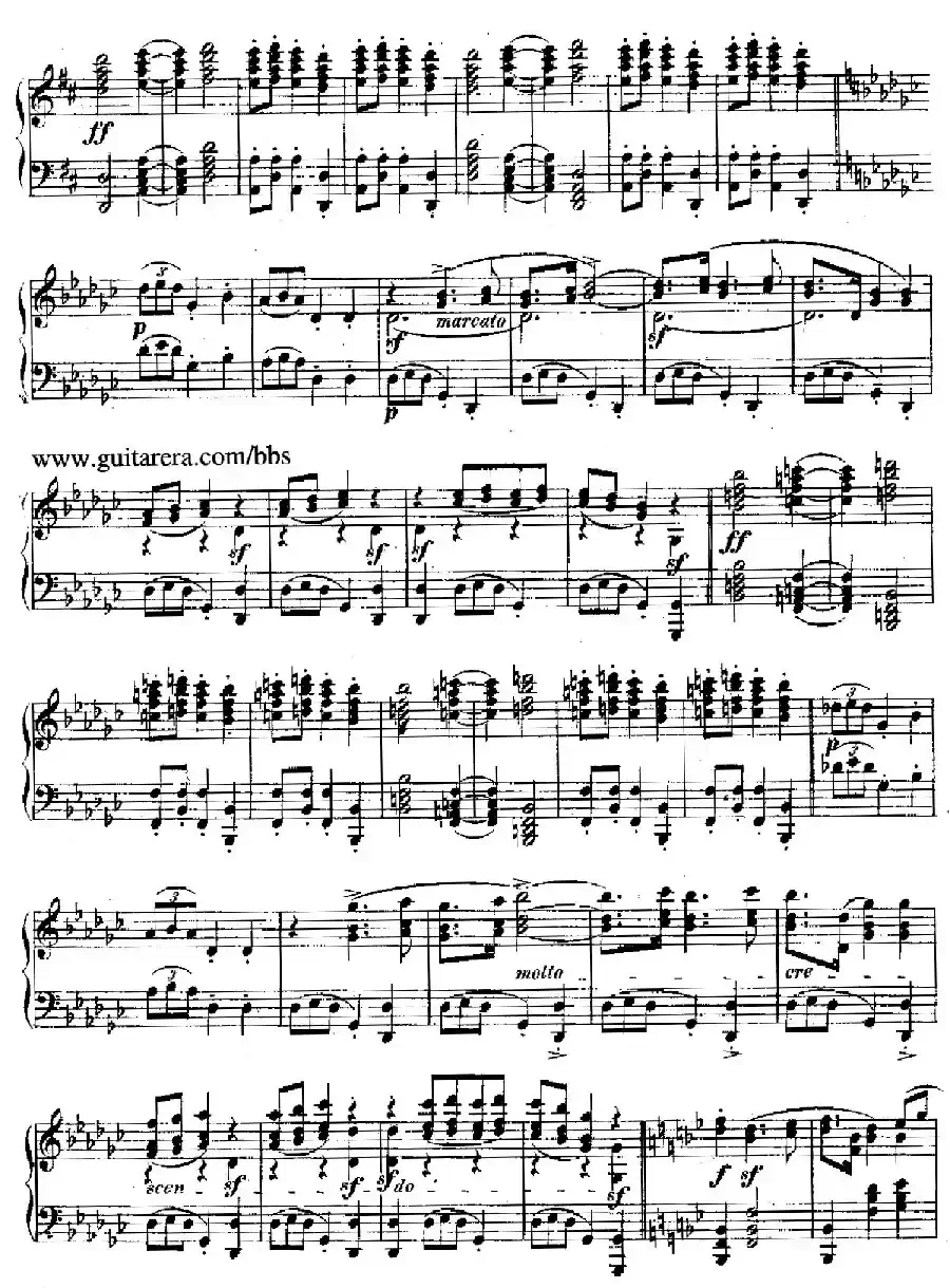 Five Polish National Dance Op.3（5首波兰民族舞曲 No.5）