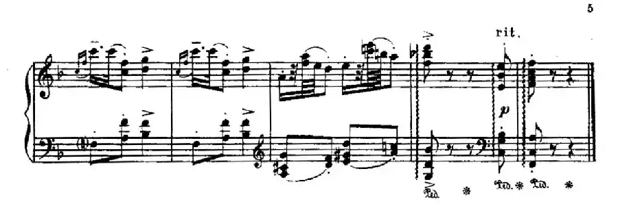 The Red Poppy Op.70（芭蕾舞剧《红罂粟》钢琴独奏版·1）