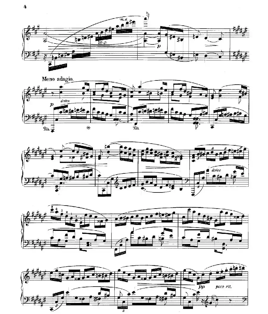 Four Rhapsodies Op.11（4首狂想曲·Ⅱ）