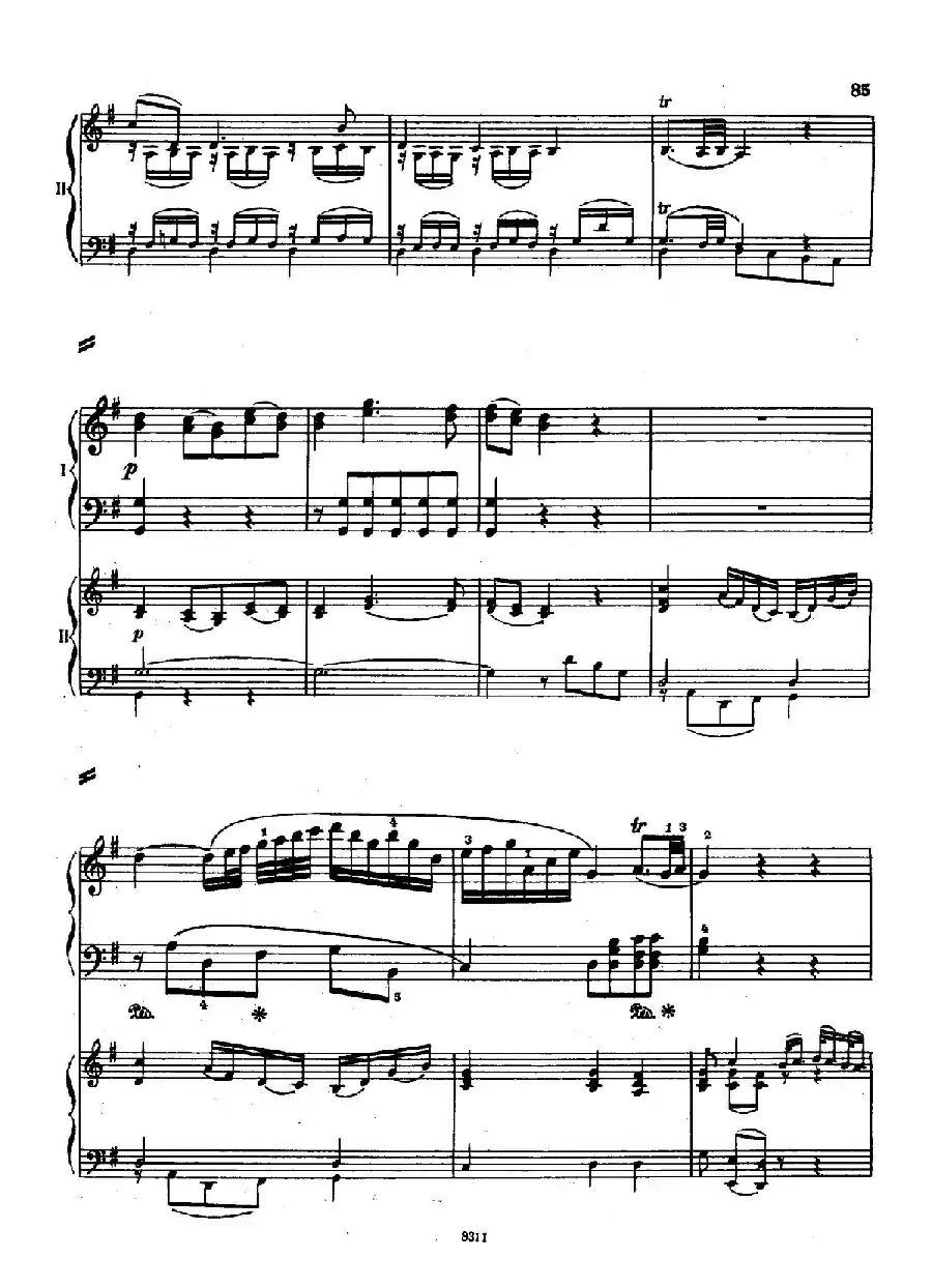 Concerto no 5 K 175 - 2 Piano（Ⅱ）