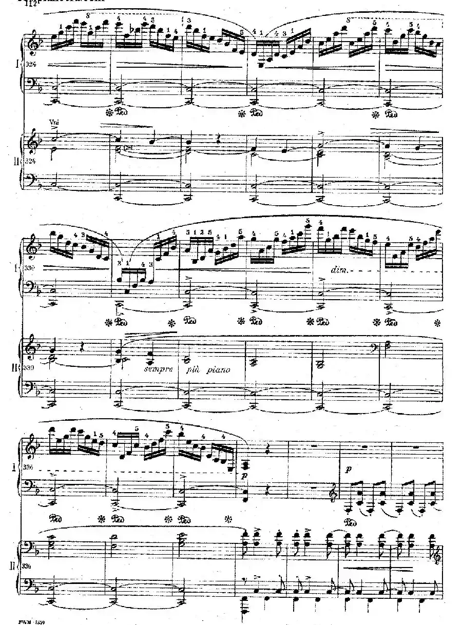 Krakowiak Grand Rondo de Concert Op.14（克拉科维克音乐会用大回旋曲·双钢琴版）
