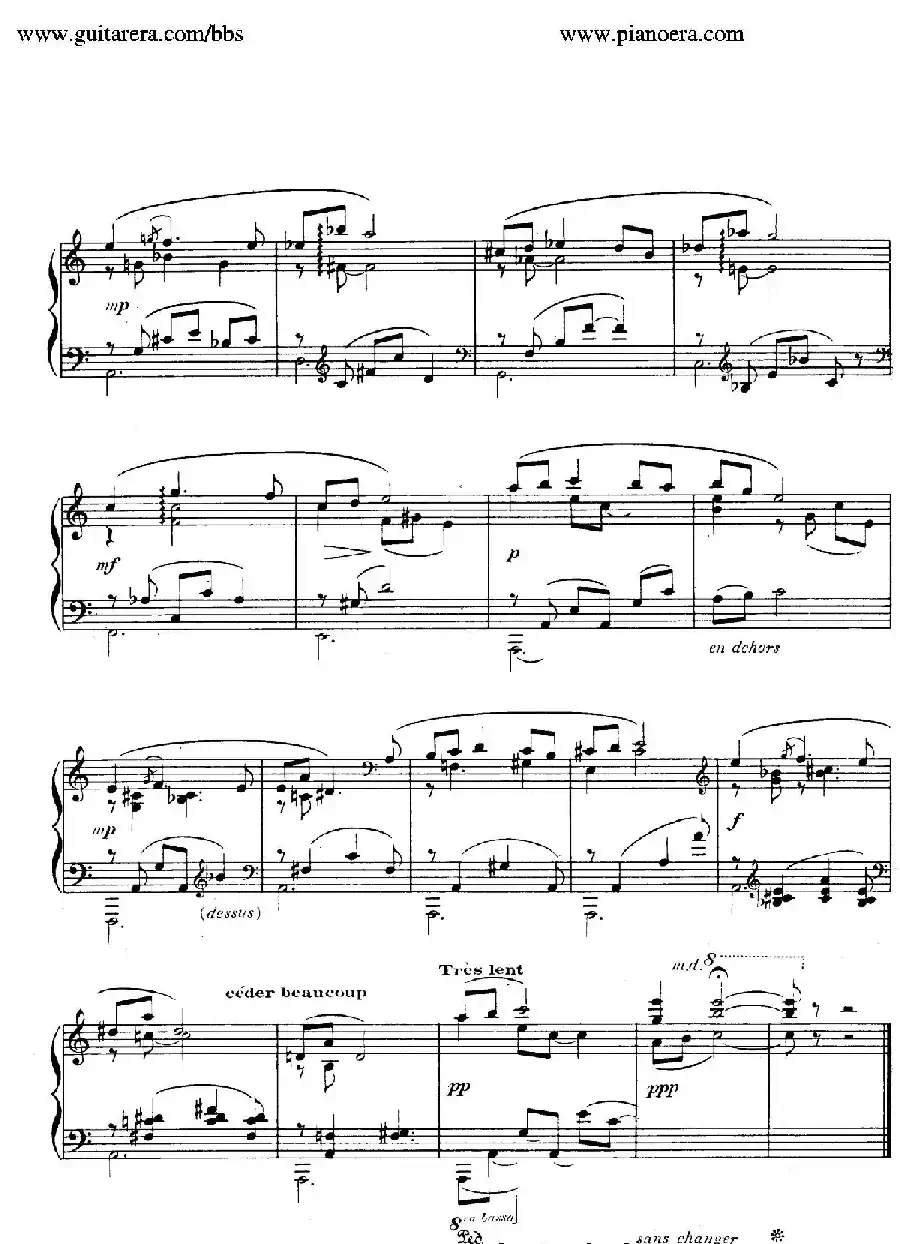 15 Improvisations（15首即兴曲·XIII）
