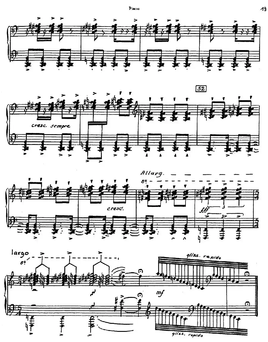 Nonetto(钢琴分谱)