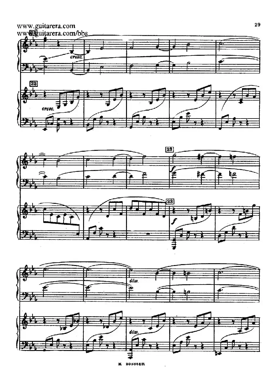 第二双钢琴组曲 Suite for Two Pianos No.2 Op.17（2. 圆舞曲 Valse）