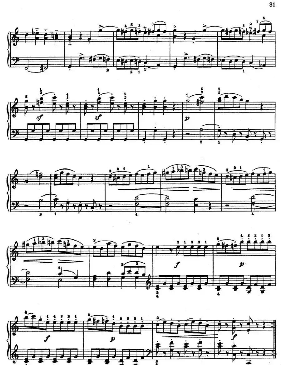 6 Viennese Sonatinas K.439b（6首维也纳小奏鸣曲·Ⅵ）