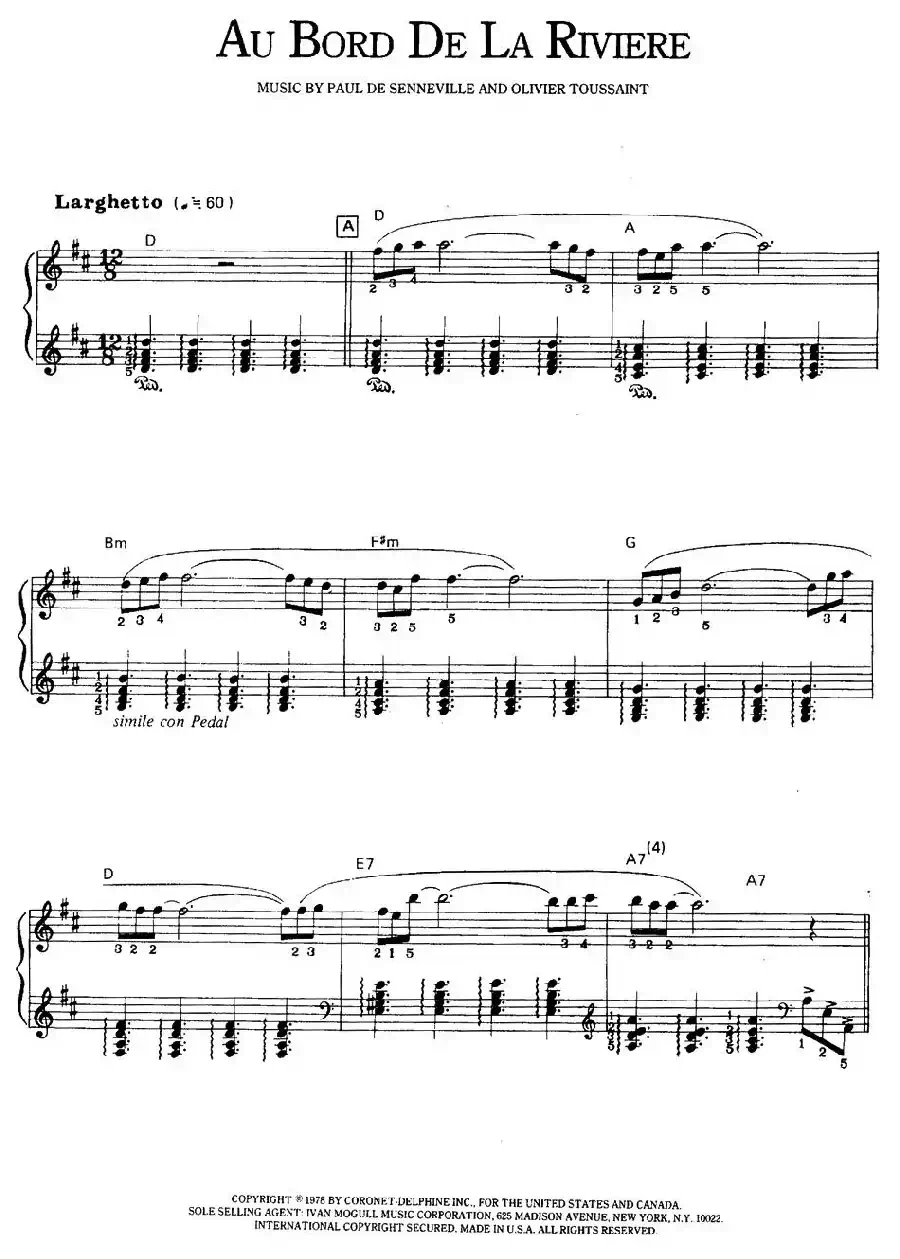 Au bord de la riviere 