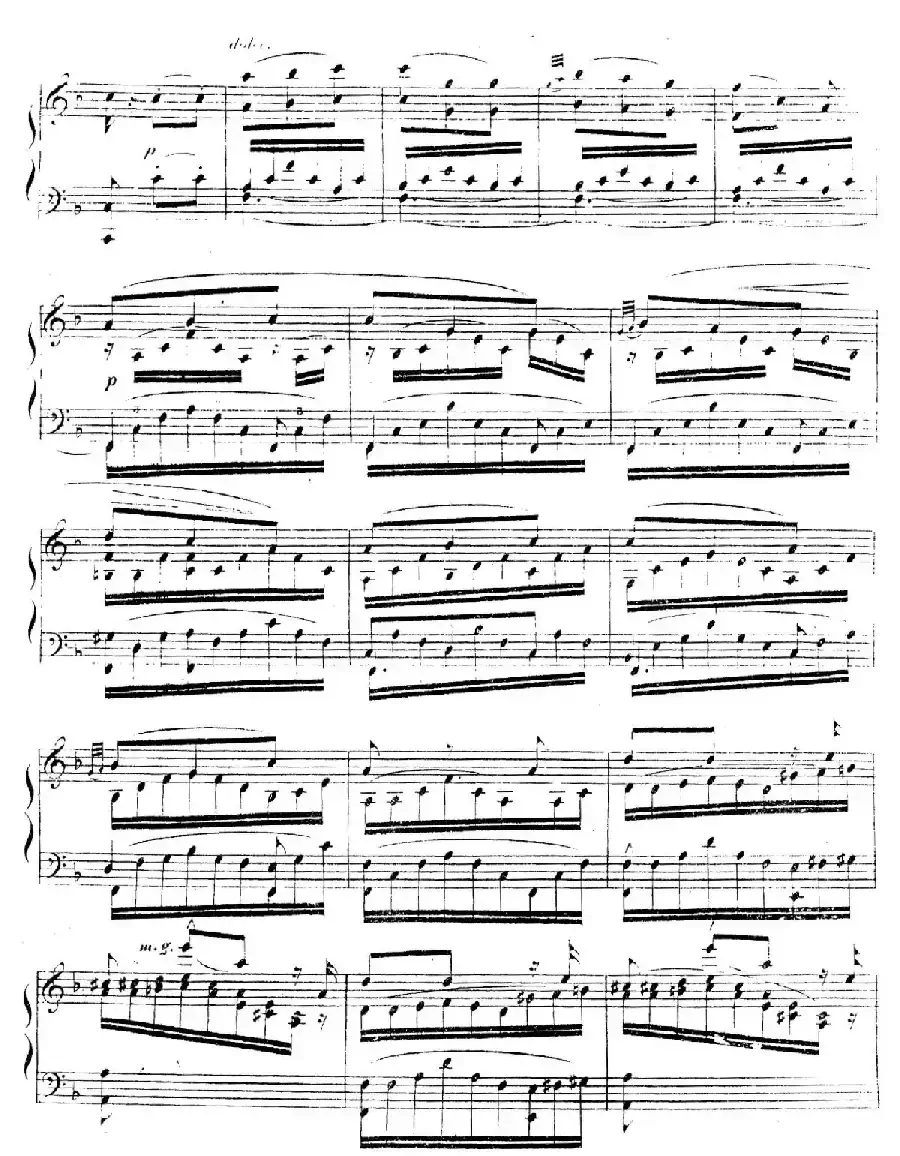 Canzonette Italienne Op.36-5（意大利小歌曲）