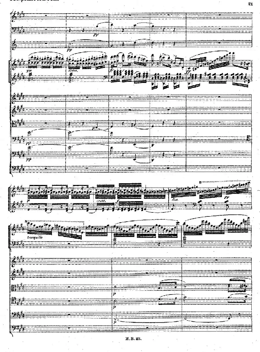 Piano Concerto No.1 in g Minor Op.25（g小调第一钢琴协奏曲·总谱）