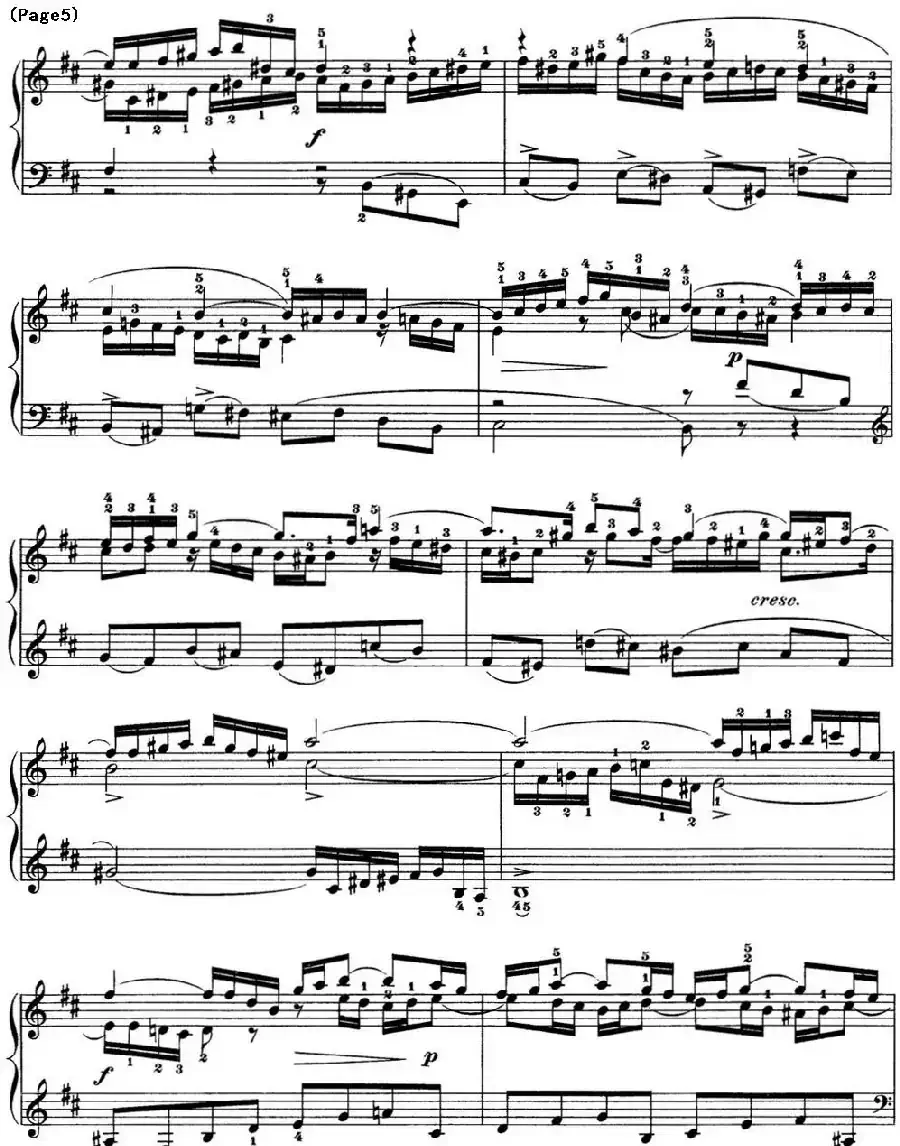 巴赫《平均律钢琴曲集·第一卷》之赋格曲（NO.24）