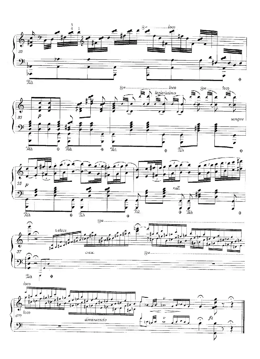 C大调引子与华丽的波兰舞曲（钢琴独奏版）