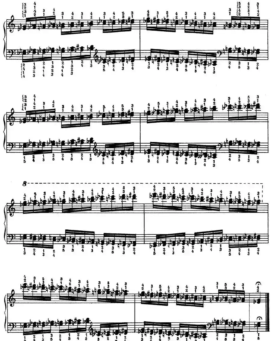 Technical Exercises S.146（李斯特钢琴技巧练习 BOOK Ⅶ）