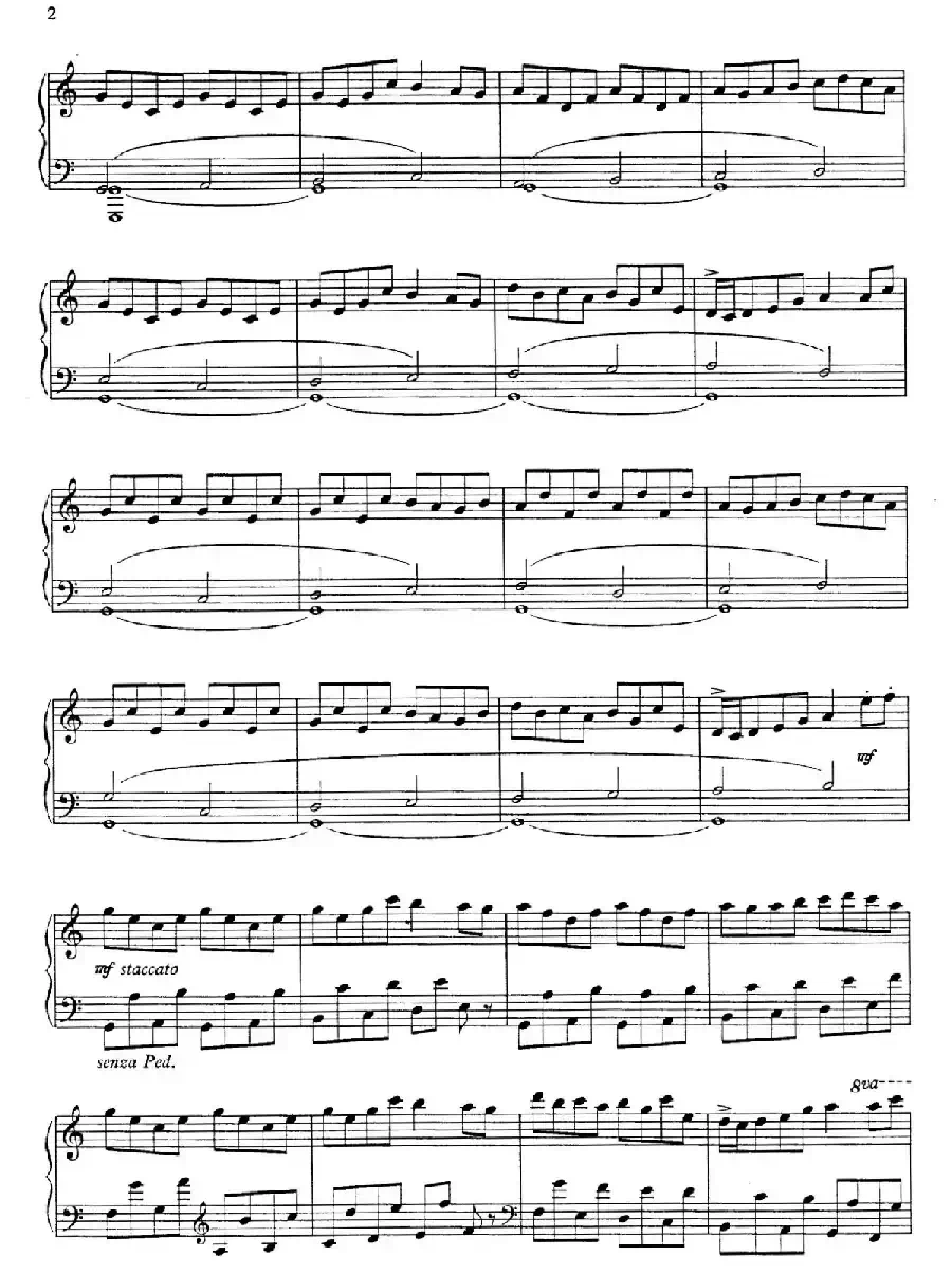 Toccata for Piano H.153（托卡塔）