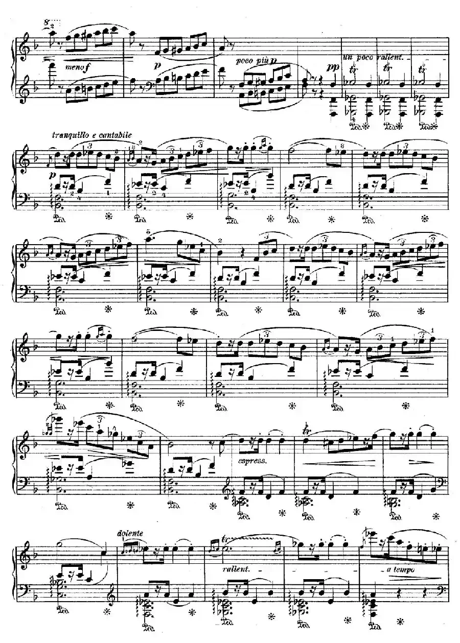 Rondo A La Mazurka Op.5（F大调玛祖卡舞曲型回旋曲）