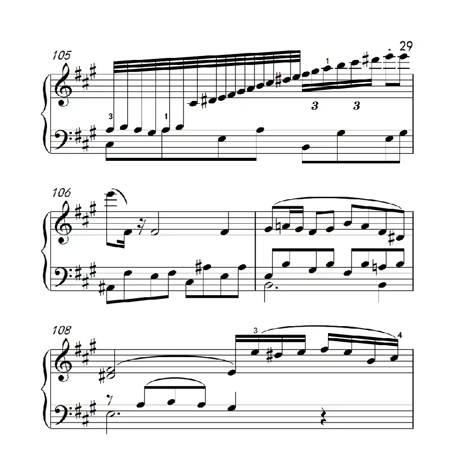 奏鸣曲 Opus 2 Nr.2 第四乐章(贝多芬奏鸣曲集 1)