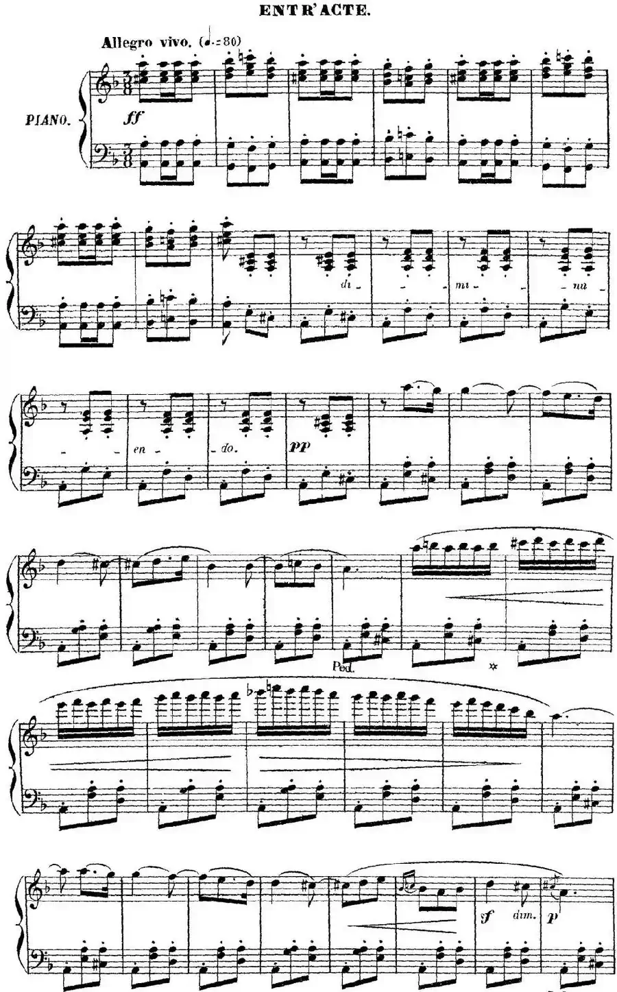 Carmen for Solo Piano（卡门全剧钢琴独奏版）（No.24）