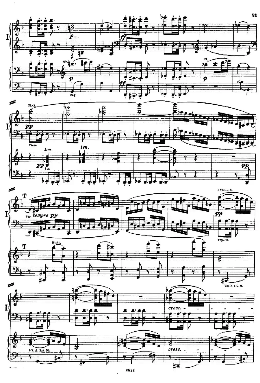 d小调第九交响曲 Op.125（双钢琴P13——22）