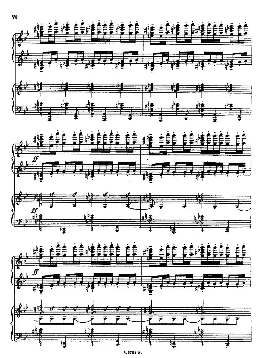 第一双钢琴组曲（Ⅳ）