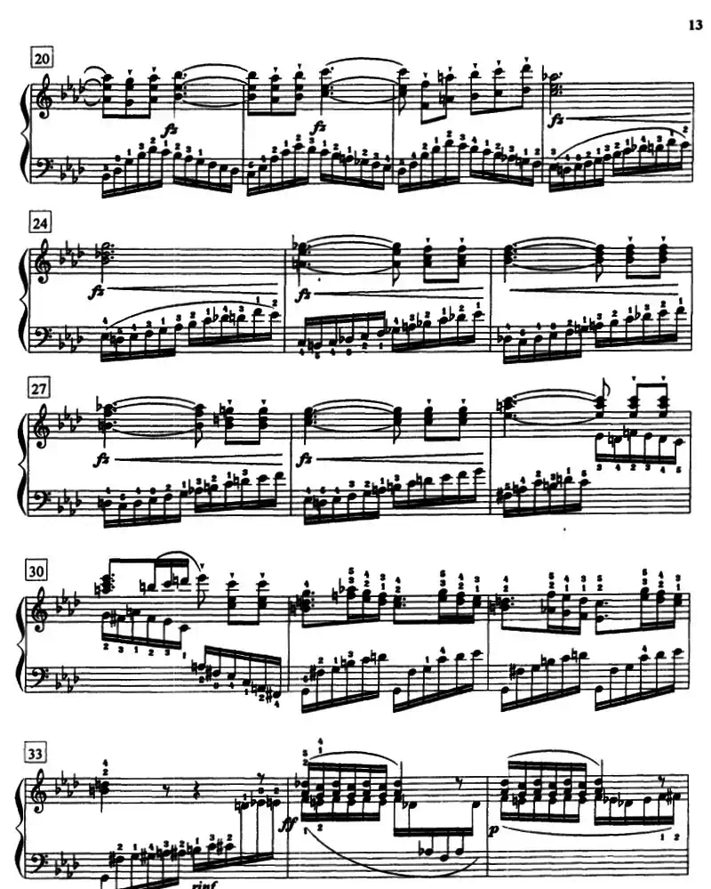 克莱门蒂练习曲（《名手之道》No.21）