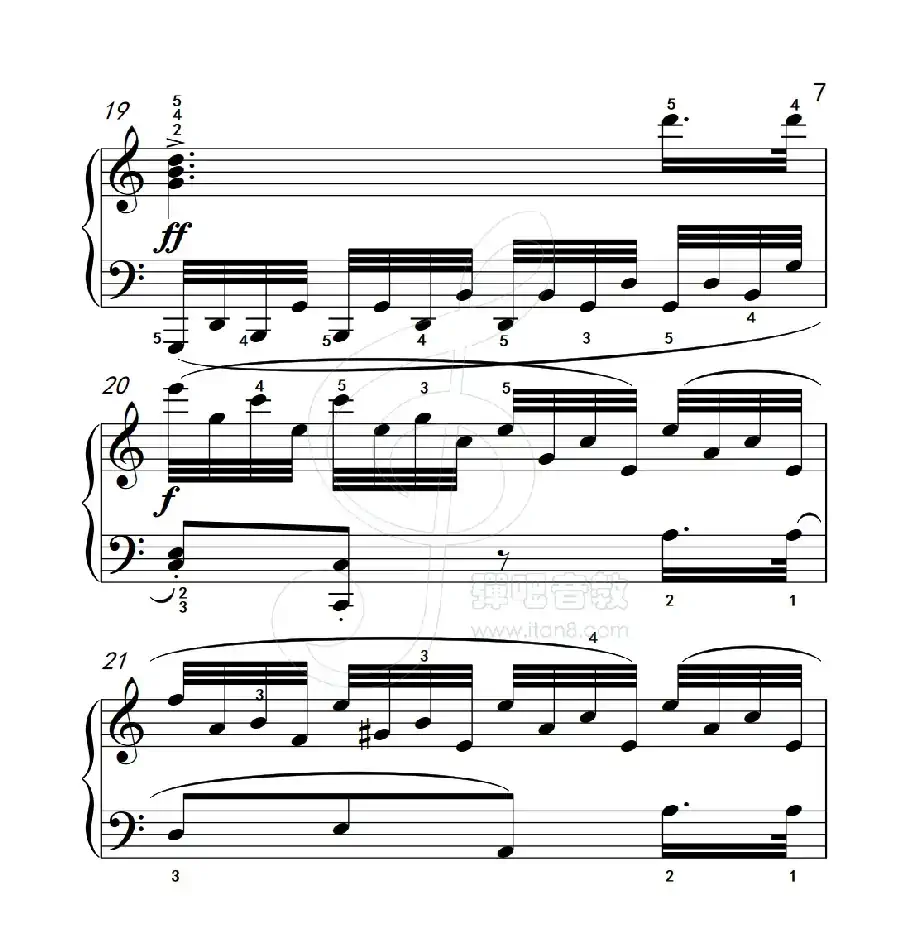 练习曲 37(克拉莫钢琴练习曲60首)