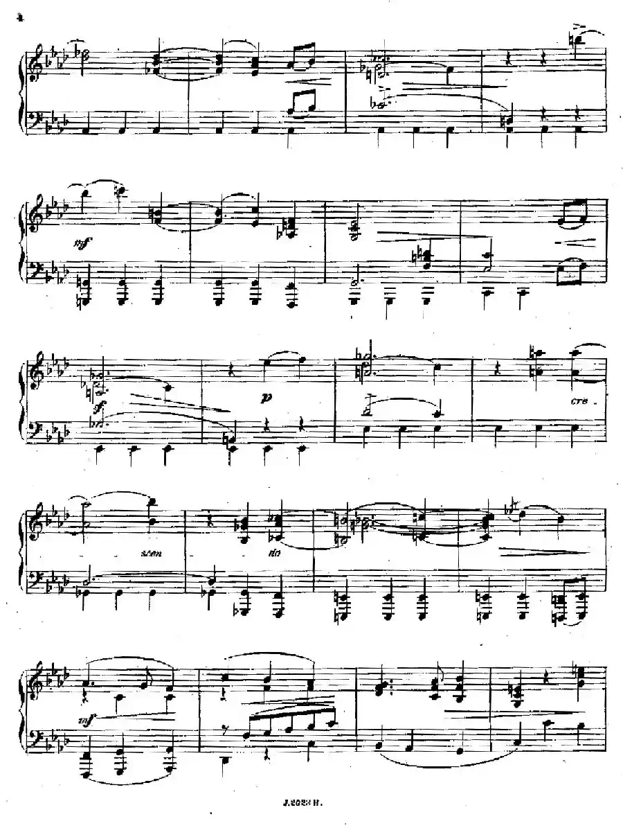Vier Elegien Op.37（4首悲歌·1）
