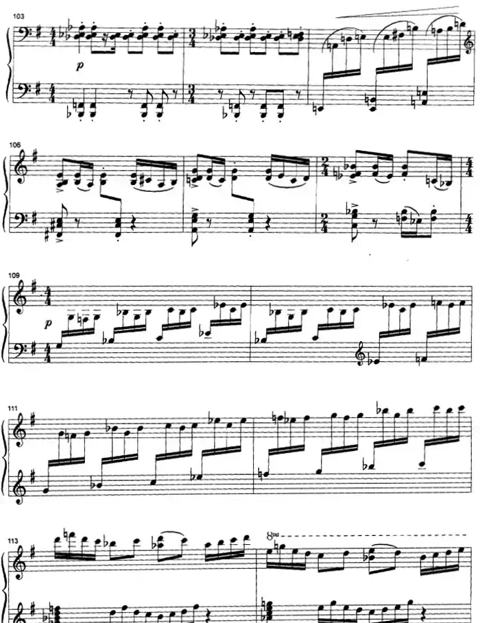 秧歌（选自《山东组曲第二号》之四）