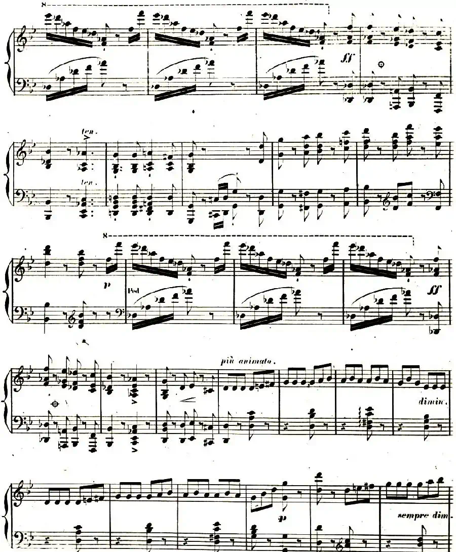 李斯特 旅游岁月 第二集遗补 威尼斯和拿波里 S.162 No.3 塔兰泰拉舞曲