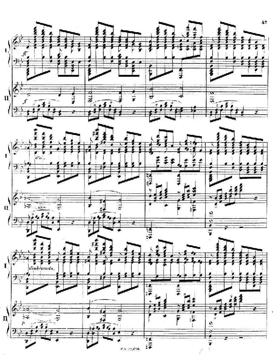 Piano Concerto No.2 in F Major Op.35（F大调第二钢琴协奏曲·Ⅱ·双钢琴）