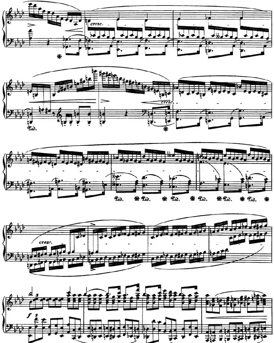 肖邦 幻想波兰舞曲 Op.61 降A大调 Polonaise